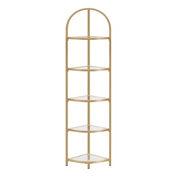 Libreria GLASY dorata