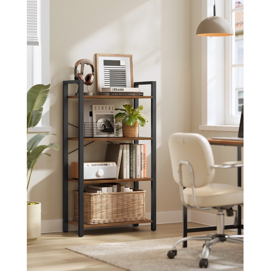 Libreria NAVARO marrone/nera