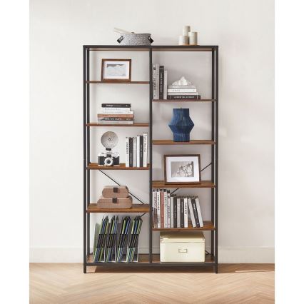 Libreria NAVARO marrone/nera