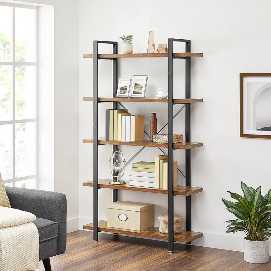 Libreria NAVARO marrone/nera