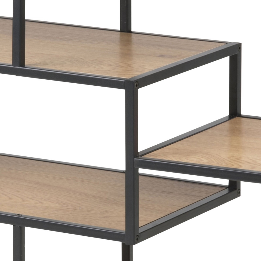 Libreria SARON quercia/nero