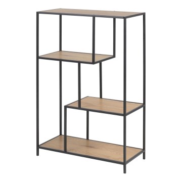 Libreria SARON quercia/nero