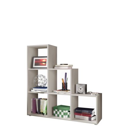 Libreria TRIO 108x105 cm cashmere