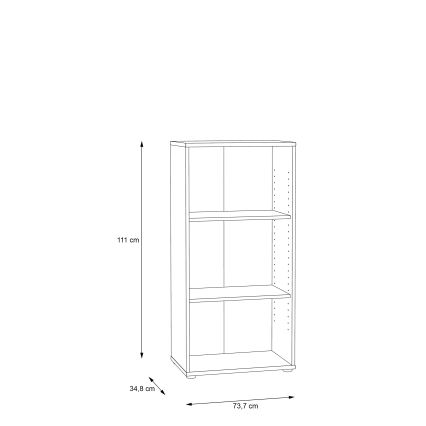 Libreria URAN rovere Artisan