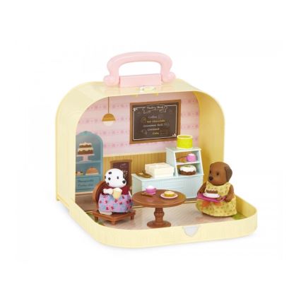 Li'l Woodzeez - Ambientazione in valigia pasticceria