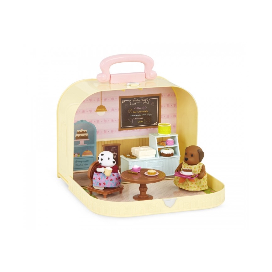 Li'l Woodzeez - Ambientazione in valigia pasticceria