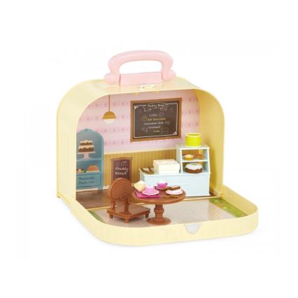 Li'l Woodzeez - Ambientazione in valigia pasticceria