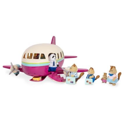 Li'l Woodzeez - Set di giocattoli aerei con accessori