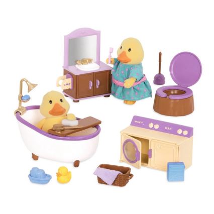 Li'l Woodzeez - Set di giocattoli per il bagno
