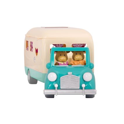 Li'l Woodzeez - Set di giochi HAPPY CAMPER campeggio