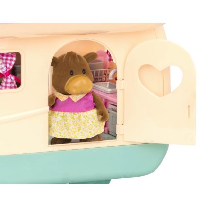 Li'l Woodzeez - Set di giochi HAPPY CAMPER campeggio