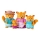 Li'l Woodzeez - Set di miniature TIPPYTAIL famiglia di volpi