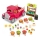 Li'l Woodzeez - Set giocattolo camion dei contadini con stand gastronomico 3xAAA