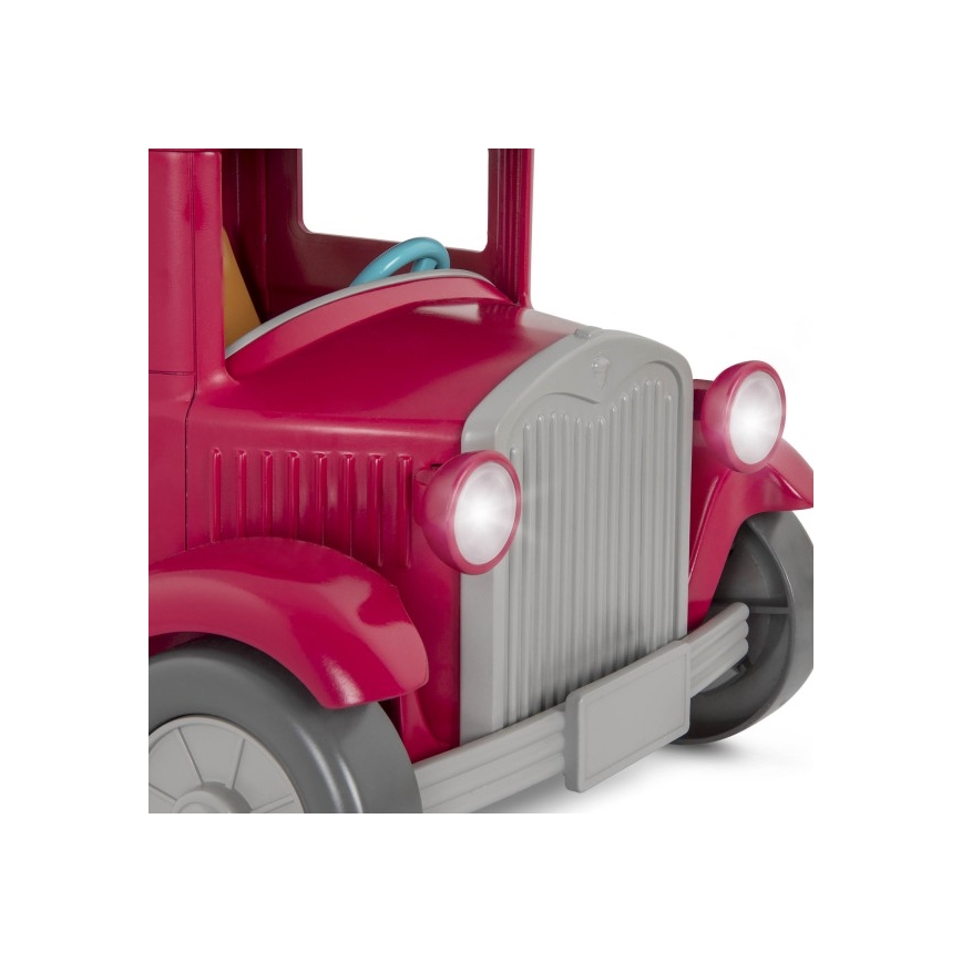 Li'l Woodzeez - Set giocattolo camion dei contadini con stand gastronomico 3xAAA