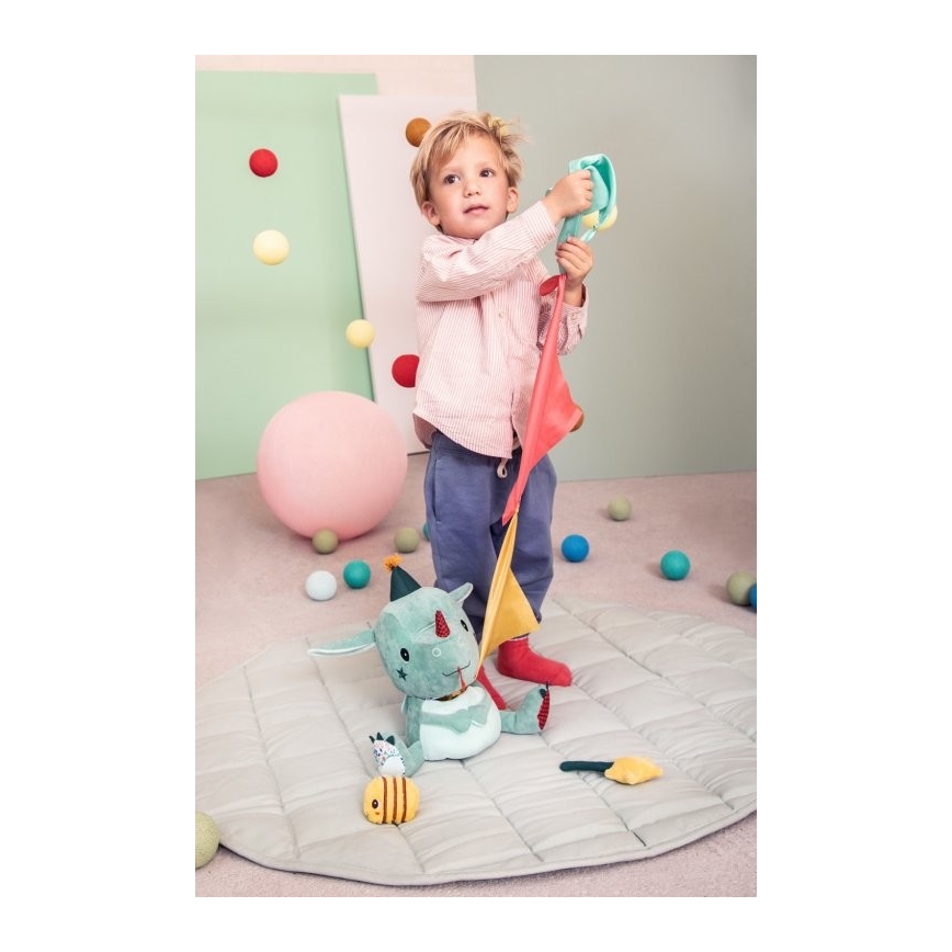 Lilliputiens - Peluche dragon magicien Joe