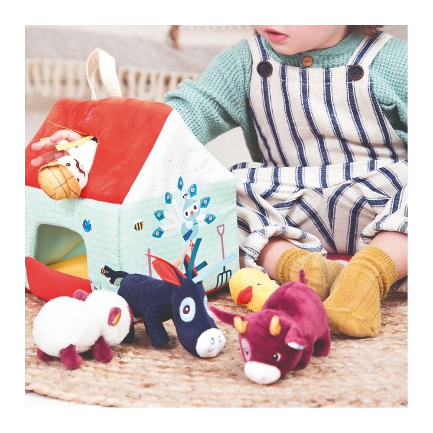 Lilliputiens - Peluche lot Ma première ferme