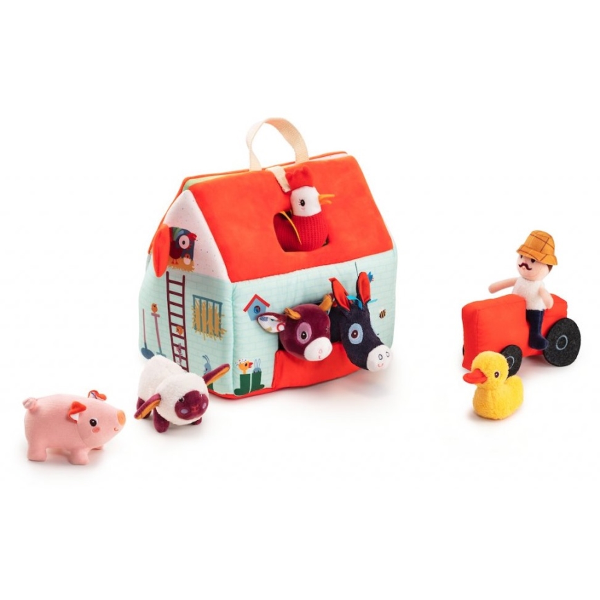 Lilliputiens - Peluche set La mia prima fattoria