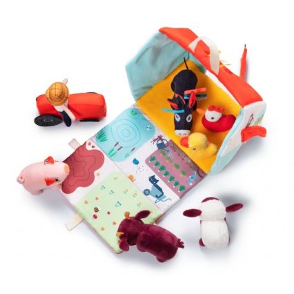 Lilliputiens - Peluche set La mia prima fattoria