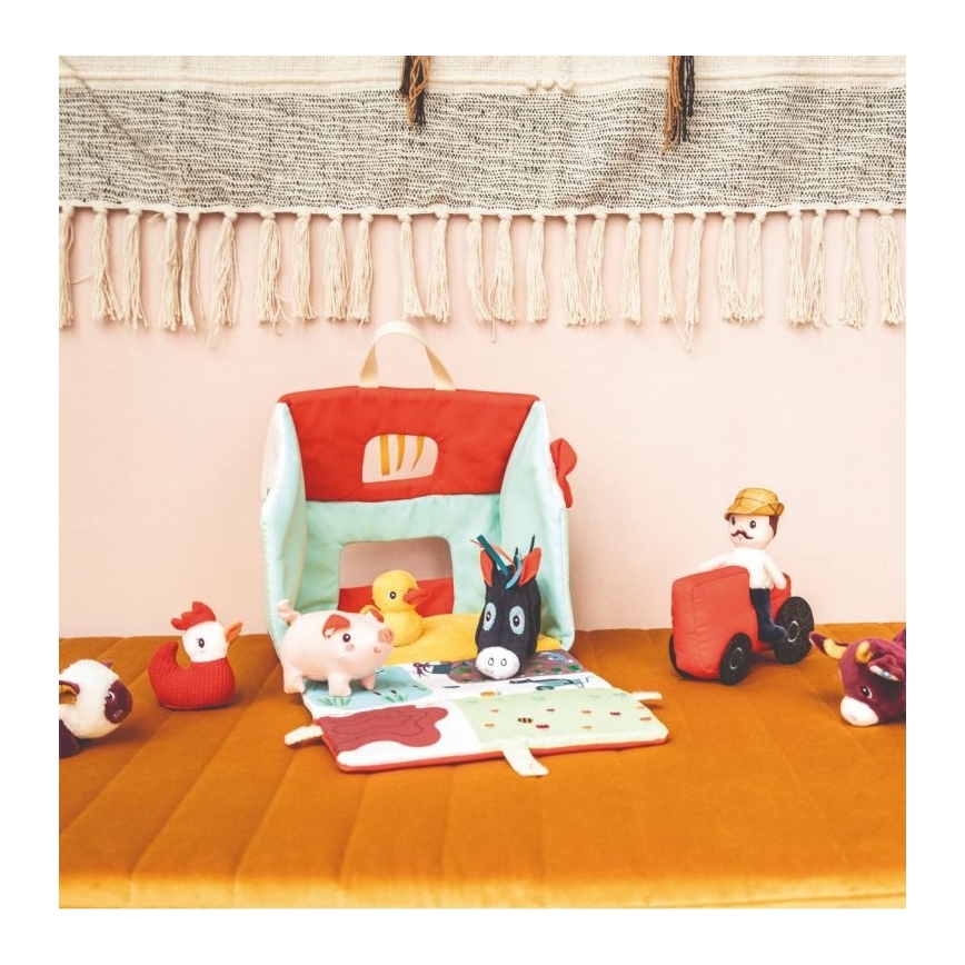 Lilliputiens - Plüsch-Set Mein erster Bauernhof