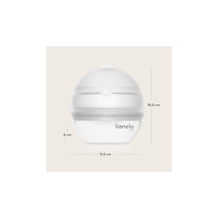 Lionelo - 2-in-1 Muttermilchpumpe MILKY 60 ml