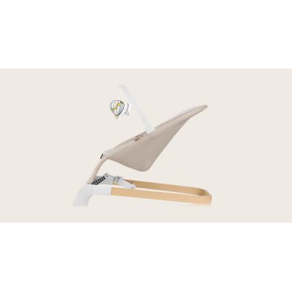 Lionelo - Altalena per bambini LILAC beige