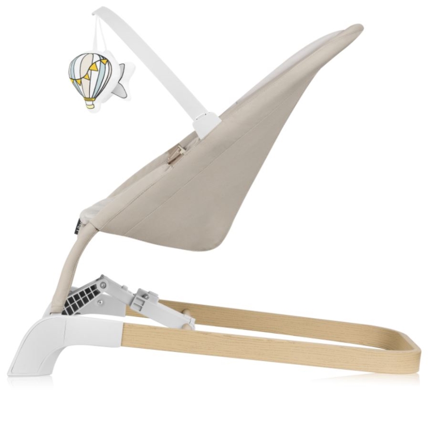 Lionelo - Altalena per bambini LILAC beige