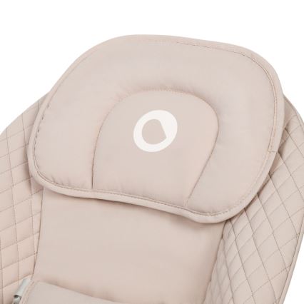 Lionelo - Altalena per bambini RIO con melodia 4xC Beige Latte + telecomando