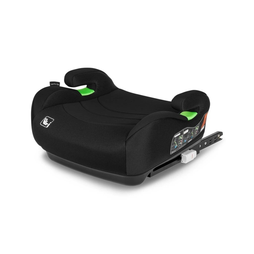 Lionelo - Alzatina per auto LUUK FIX i-Size 125-150 cm nero