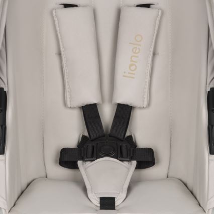 Lionelo - AMBER PLUS Kombi-Kinderwagen 2-in-1 Beige Sand