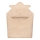 Lionelo - Asciugamano con cappuccio in mussola per bambini, colore Beige Cappuccino