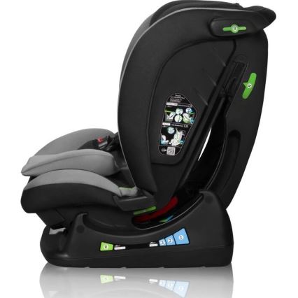 Lionelo - Autokindersitz AART i-Size 40-150 cm schwarz/grau