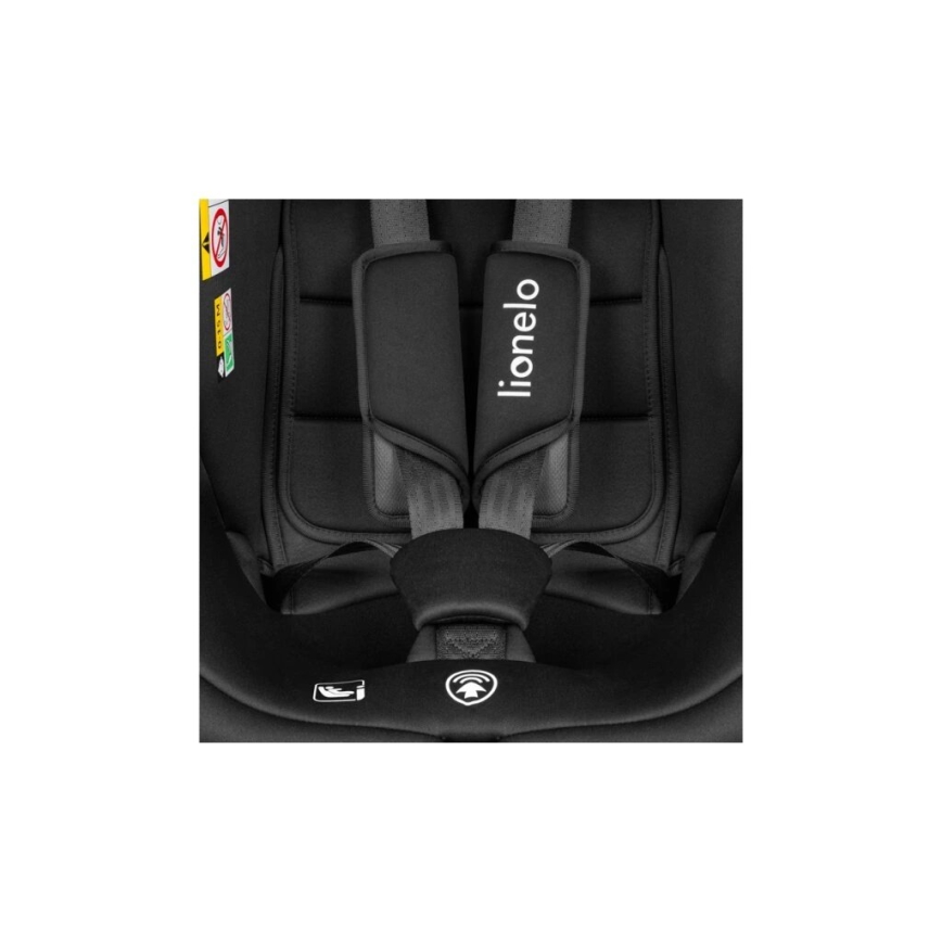 Lionelo - Autokindersitz BASTIAAN i-Size 40-150 cm schwarz/grau