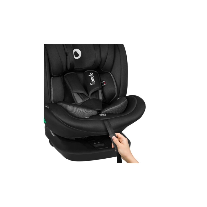 Lionelo - Autokindersitz BASTIAAN i-Size 40-150 cm schwarz