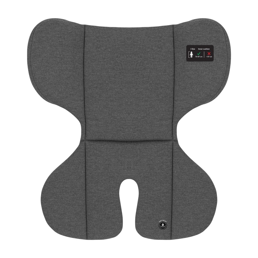 Lionelo - Autokindersitz HARPER i-Size mit drehbarer Basis 76-150 cm Black Carbon