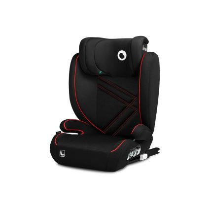 Lionelo - Autokindersitz HUGO i-Size 100-150 cm schwarz/rot