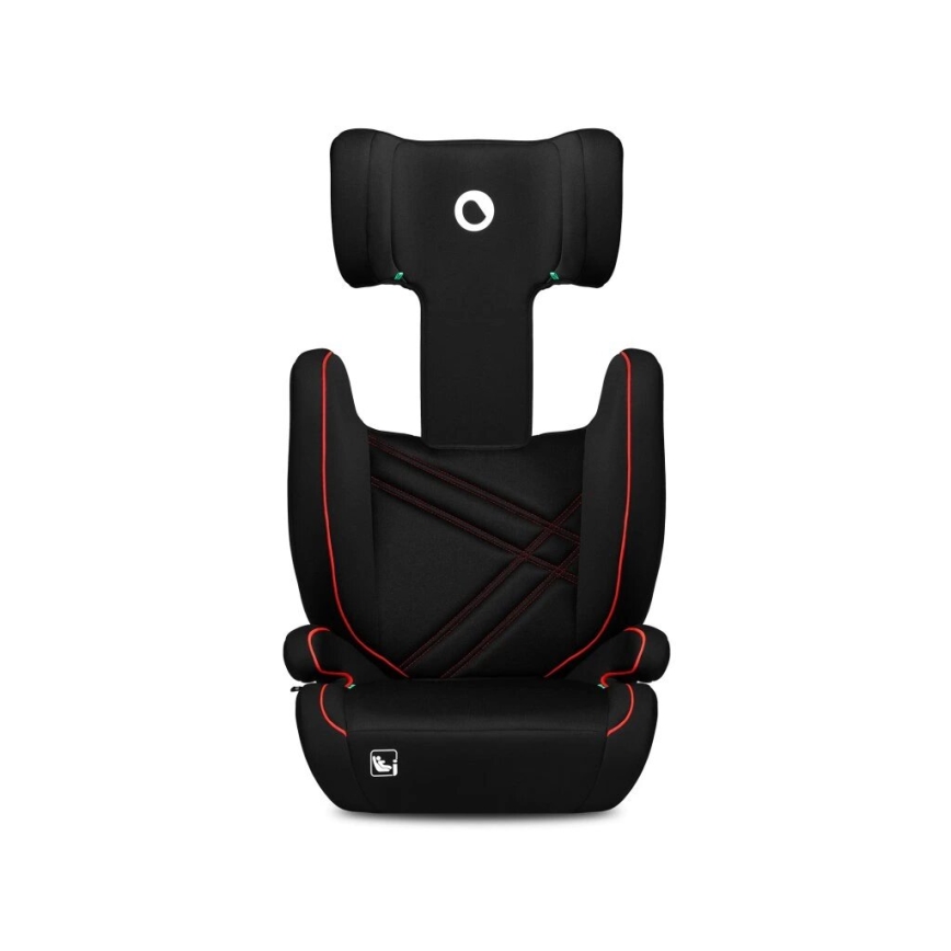 Lionelo - Autokindersitz HUGO i-Size 100-150 cm schwarz/rot