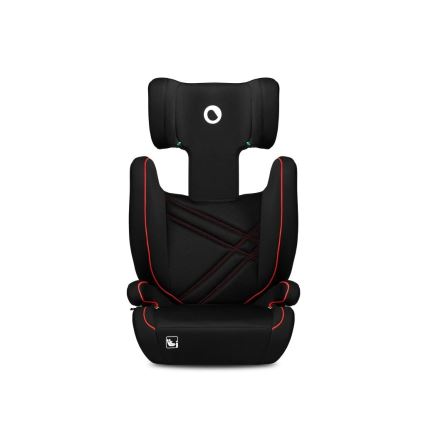 Lionelo - Autokindersitz HUGO i-Size 100-150 cm schwarz/rot