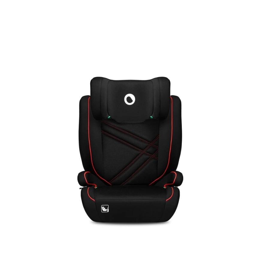 Lionelo - Autokindersitz HUGO i-Size 100-150 cm schwarz/rot