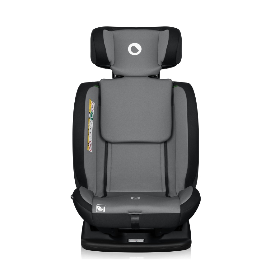 Lionelo - Autokindersitz IZZY i-Size 40-150 cm Schwarz/Grau