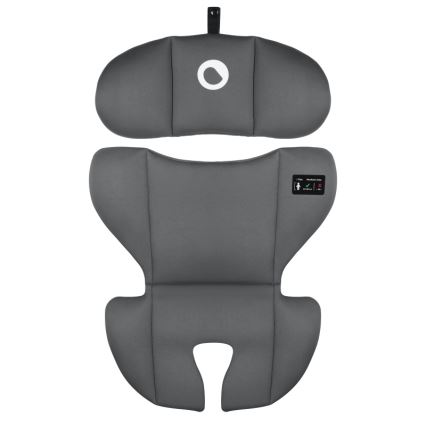 Lionelo - Autokindersitz IZZY i-Size 40-150 cm Schwarz/Grau