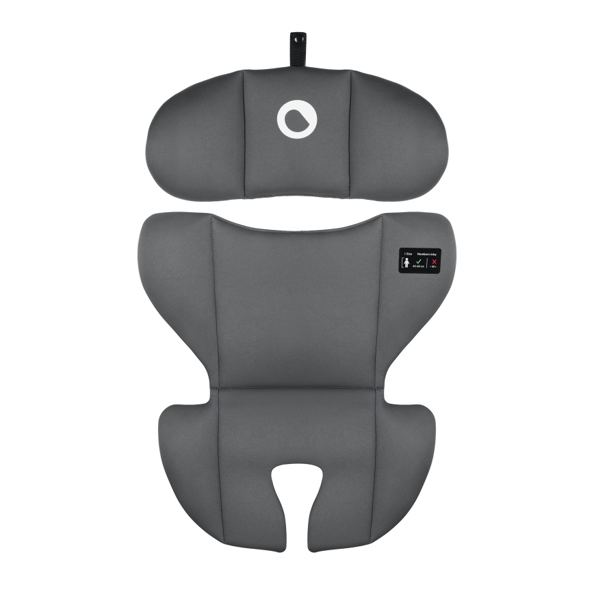 Lionelo - Autokindersitz IZZY i-Size 40-150 cm Schwarz/Grau