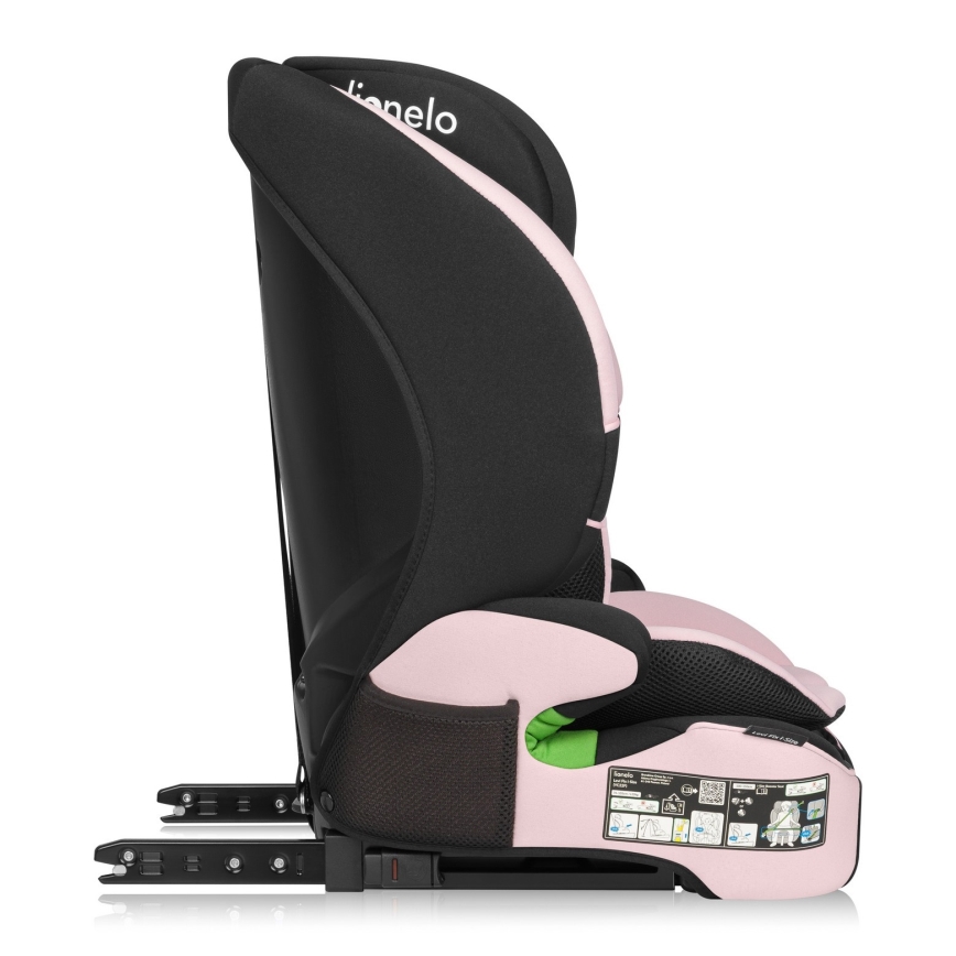 Lionelo - Autokindersitz LEVI FIX i-Size 76-150 cm Babyrosa