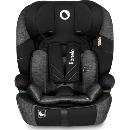 Lionelo - Autokindersitz LEVI ONE i-Size 76-150 cm schwarz/grau