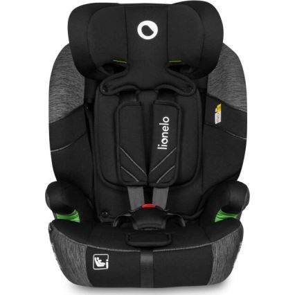 Lionelo - Autokindersitz LEVI ONE i-Size 76-150 cm schwarz/grau