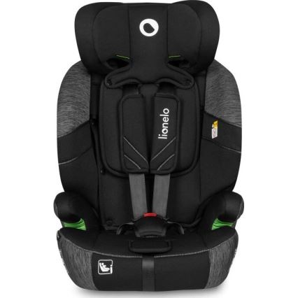 Lionelo - Autokindersitz LEVI ONE i-Size 76-150 cm schwarz/grau
