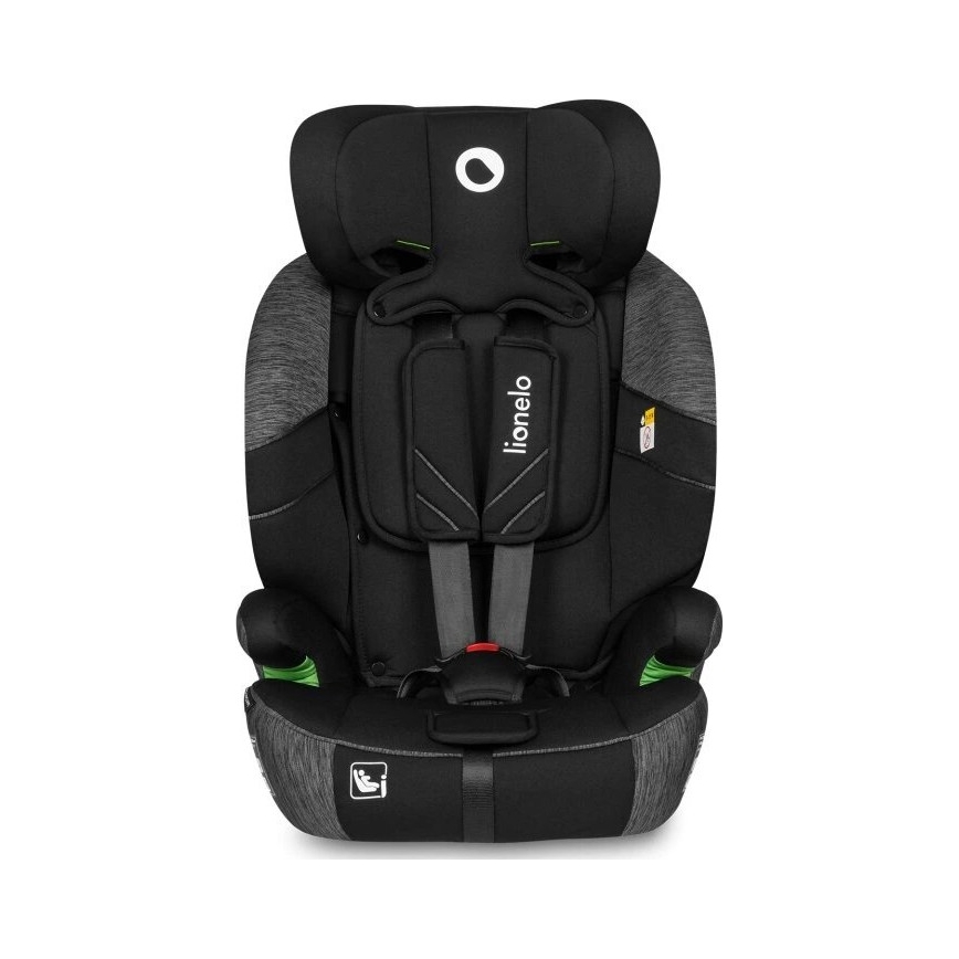 Lionelo - Autokindersitz LEVI ONE i-Size 76-150 cm schwarz/grau
