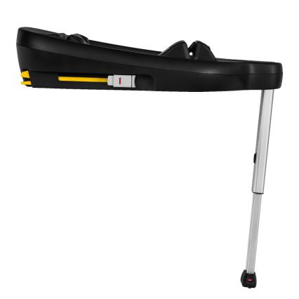 Lionelo - Autokindersitz mit Basis ASTRID SET i-Size 40-87 cm Schwarz/Grau