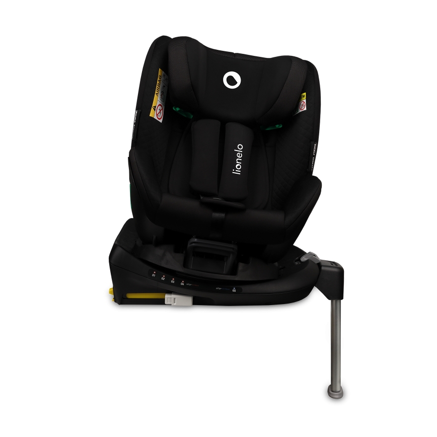 Lionelo - Kindersitz mit drehbarer Basis ANTOON PLUS i-Size 40-105 cm Onyx-Schwarz