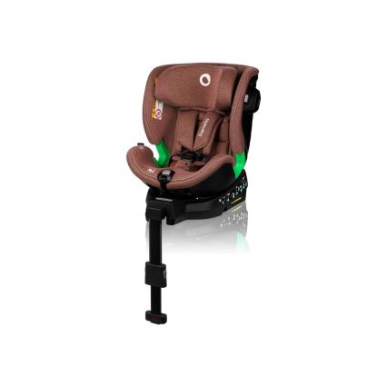 Lionelo - Autokindersitz mit drehbarer Basis HARMONY i-Size 40-150 cm ziegelrot