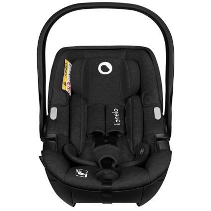 Lionelo - Autokindersitz MOXIE i-Size 40-87 cm Schwarz Onyx